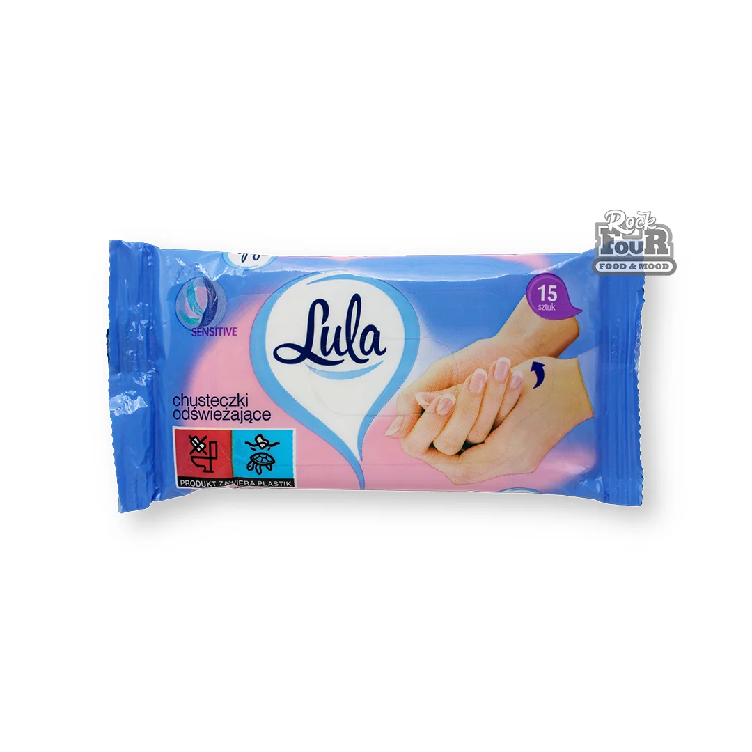 Wet wipes for sensitive skin "Lula" 15pcs